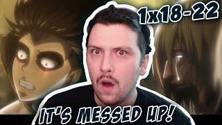 Music producer reacts to Attack on Titan 1x18-22 for the FIRST TIME!