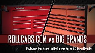 Reviewing Tool Boxes: Rollcabs.com Brand VS Name Brands