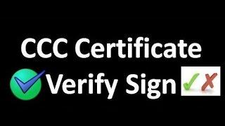 CCC Certificate Validate Sign adobe Reader 9 (change time and Date.)