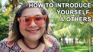 how to introduce yourself & others | അവതരണം പലവിധം  | SUSAMMA_TALKS