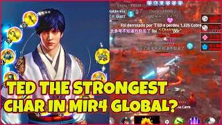 TED THE STRONGEST CHARACTER IN MIR4 GLOBAL? TED PT VS BUTCHER PT IN A42 UTUKAN WAR | MIR4