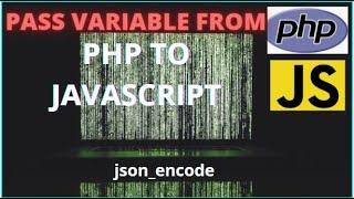 Pass variable from PHP to JavaScript