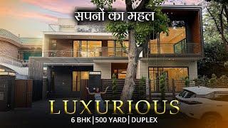 Inside a Luxurious 500 Yard 6 BHK Corner Duplex House With Lift |( 45x100 ) 1 Kanal Villa in Mohali