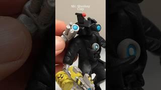 Making Titan Cameraman Saw + Toxic + Astro Arm witch Polymer Clay | Part 1 | Skibidi Toilet  #diy