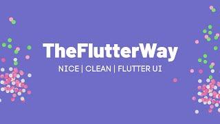 The Flutter Way Promo