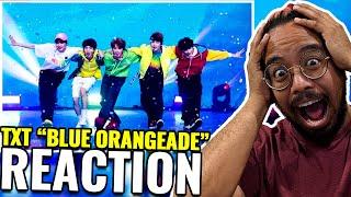 Professional Dancer Reacts To TXT "Blue Orangeade"  [Practice + Performance]