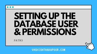 Setting up Database and Permissions in MySQL for WordPress