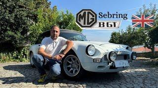 MG B GT 1971 Look Sebring com "Veneno"