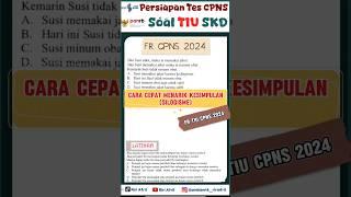 FR Soal TIU CPNS 2024 Penarikan Kesimpulan #silogisme #tiucpns #tiucpns #cpns2024