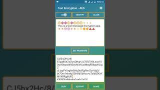 Message/Text Encryptor.