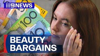 Aussies resorting to DIY beauty treatments amid cost-of-living crisis | 9 News Australia