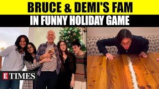 Bruce Willis & Demi Moore's Family Plays Hilarious Game; Embraces Holidays Amid Health Concerns