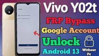 Vivo Y02t FRP Bypass Android 13 | New Trick | Talkback, Reset Option Not Work | Vivo Y02t Frp Unlock