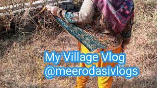 My Village Vlog | New Cleaning Vlog | Meero Dasi Vlog.