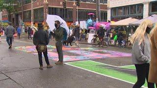 Coverage of Capitol Hill 'autonomous zone' and Black Lives Matter march in Seattle - June 12, 2020
