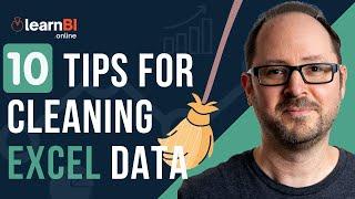 Cleaning Data in Excel - 10 Quick Tips | Excel Tutorial for Data Analysts
