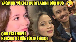 YAĞMUR YÜKSEL KURTLARINI DÖKMÜŞ ÇOK EĞLENCELİ KONSER GÖRÜNTÜLERİ GELDİ