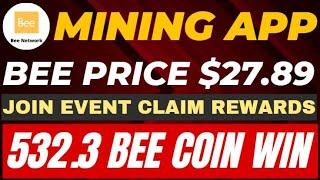 AFY Info || Bee Network Free Mining App || 10000 Bee Coin Rewards || BiG Update || #beenetwork