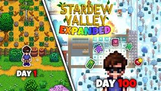 How far can I get in 100 Days of Stardew Valley EXPANDED?