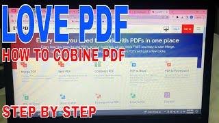  How To Combine PDF With I Love PDF 
