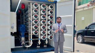 Containerized Reverse Osmosis Plant | 3000 m3/day | RO Water Desalination | Al Kafaah – Dubai, UAE