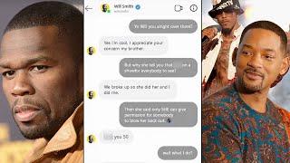 Will Smith CURSES OUT 50 Cent in DMs Over Jada Pinkett Smith’s Fling With August Alsina