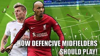 How Defencive Midfielders Should Play In Football - Complete Analysis - Kroos - Fabinho