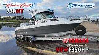 Cruise Craft 720 Exp with all NEW V6 F350hp Outboard