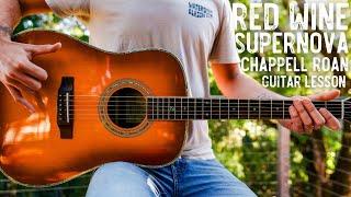 Red Wine Supernova Chappell Roan Guitar Tutorial // Red Wine Supernova Guitar Lesson #1046