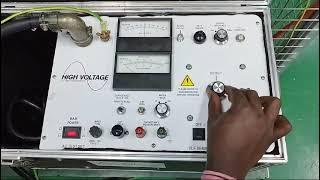 HVI VLF-4022CMF Hipot AC Test Set Test Repair & Calibration by Dynamics Circuit (S) Pte. Ltd.