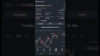 Live Crypto Trading in Binance Futures Trading #shorts #trading