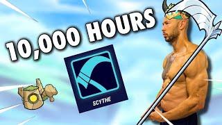 This is what 10,000 hours on SCYTHE looks like #brawlhalla