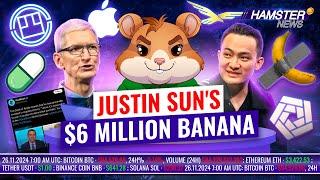 Harakiri for fraud, Tim Cook’s crypto stance, and Pump.fun’s huge failure ️ Hamster News