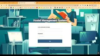 Hostel Management System in PHP