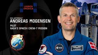 Meet Andreas Mogensen, Crew-7 Pilot