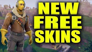 NEW FREE SKINS IN FORTNITE