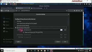 How To Configure Your PROXY SERVER Settings In Kali Linux