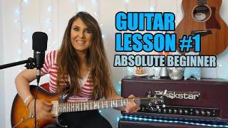 Guitar Lesson For Beginners - Super Easy!