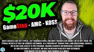 +$21k Day Trading GameStop, AMC & Meme Stocks