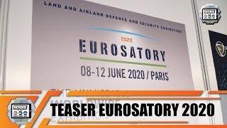 Eurosatory 2020 News teaser International Land Airland Defense & Security Exhibition Paris France