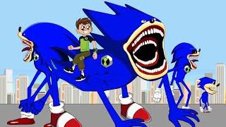 Best Of Ben 10 Shin Sonic Tapes | Fanmade Transformation