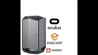 Blackmagic eGPU with Lenovo windows laptop performance testing with Revizto VR and Enscape VR