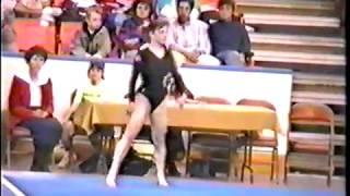 Jennifer Wood (CAN) FX - 1990 Cdn Nationals Sr HP AA