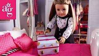 American Girl Packing for Vacation Stop Motion | @AmericanGirl