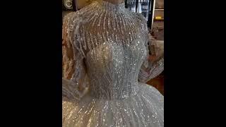 Amanda Novias 2021 newest wedding dress collection heavy beading haute couture