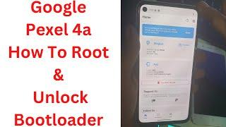 Google Pexel 4a How To Root & Unlock Bootloader || how to root google pixel 4a || pixel 4a root