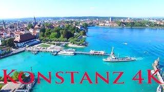 Konstanz am Bodensee von oben