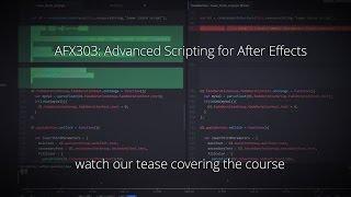 Advanced Scripting for After Effects