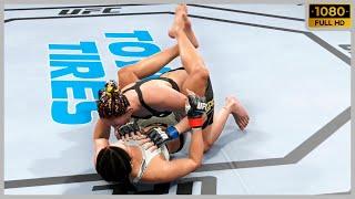 CALVILLO vs ESPARZA [Hot Girl Fights] UFC 4