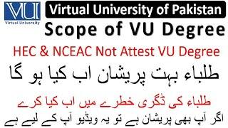 Virtual University Degree Value | VU Degree Scope